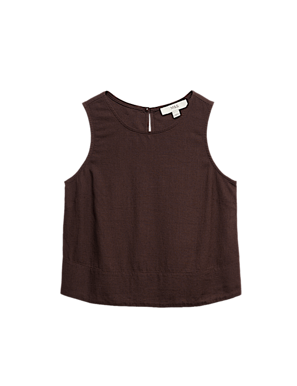 Vest with Linen