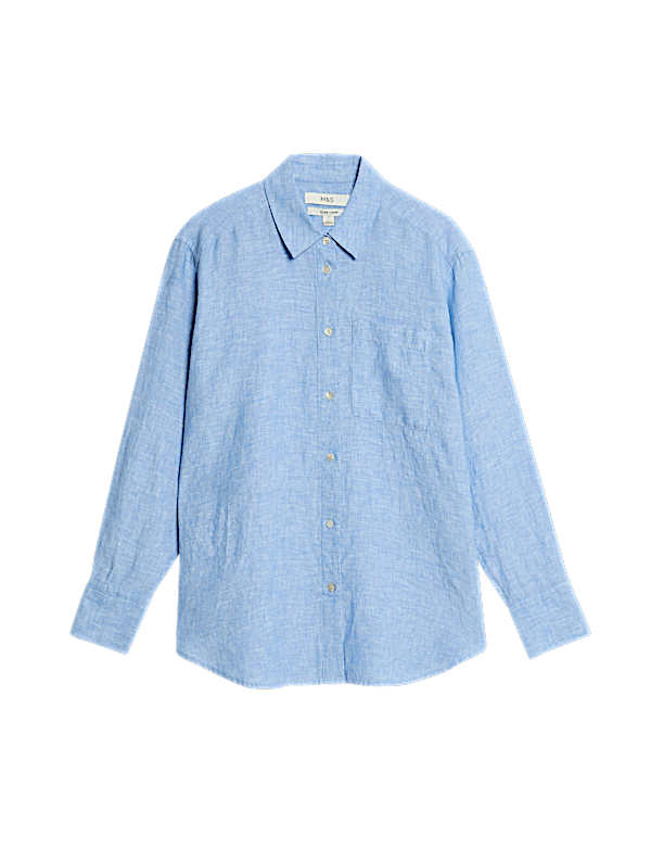 Pure Linen Girlfriend Shirt