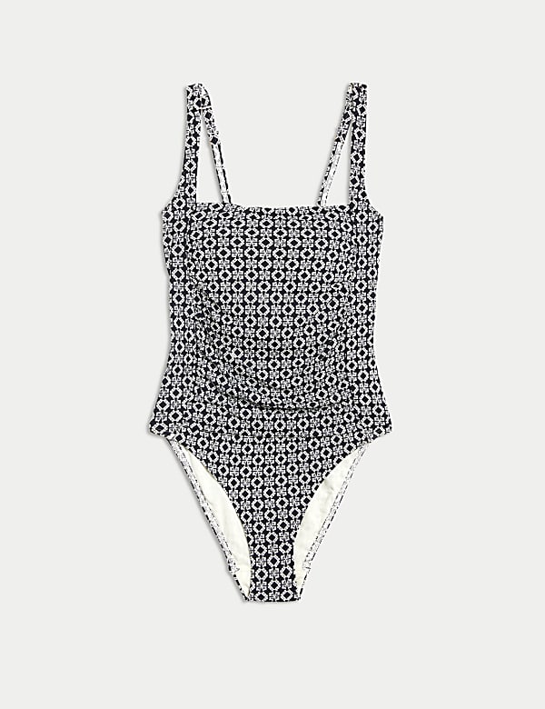 360 Tummy Control Printed Padded Swimsuit - SI