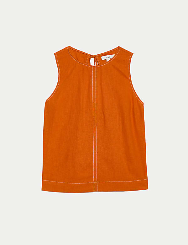 Linen Rich Regular Fit Vest - JO