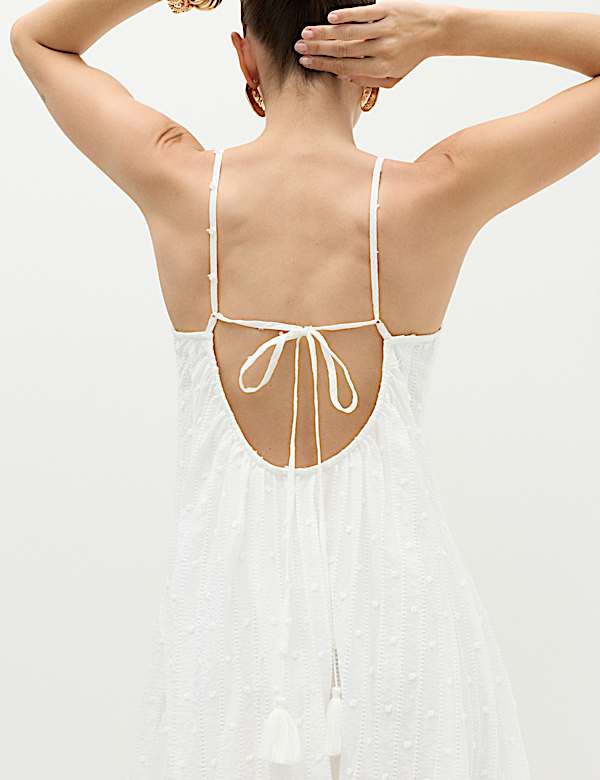 Textured Dobby Maxi Beach Dress - KG