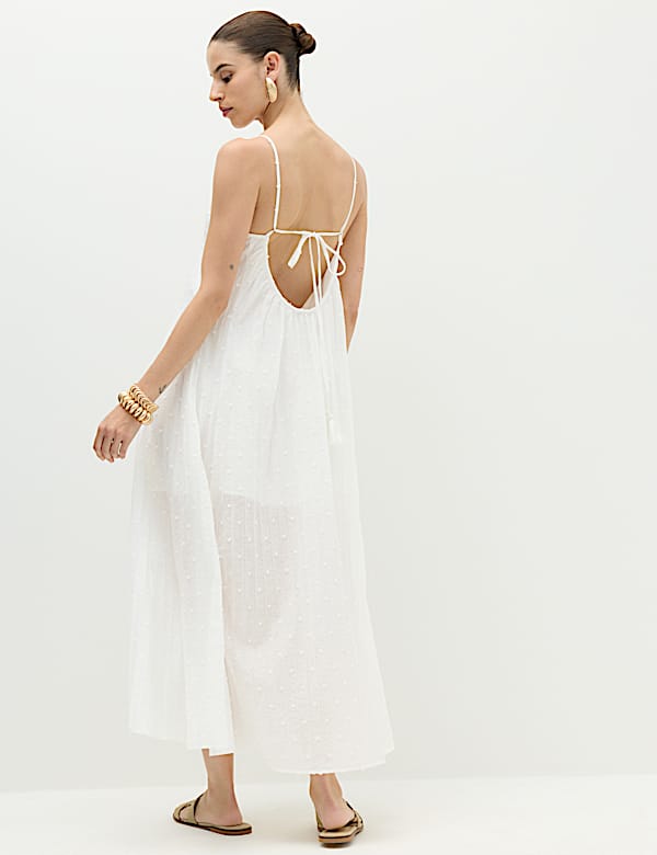 Textured Dobby Maxi Beach Dress - KG