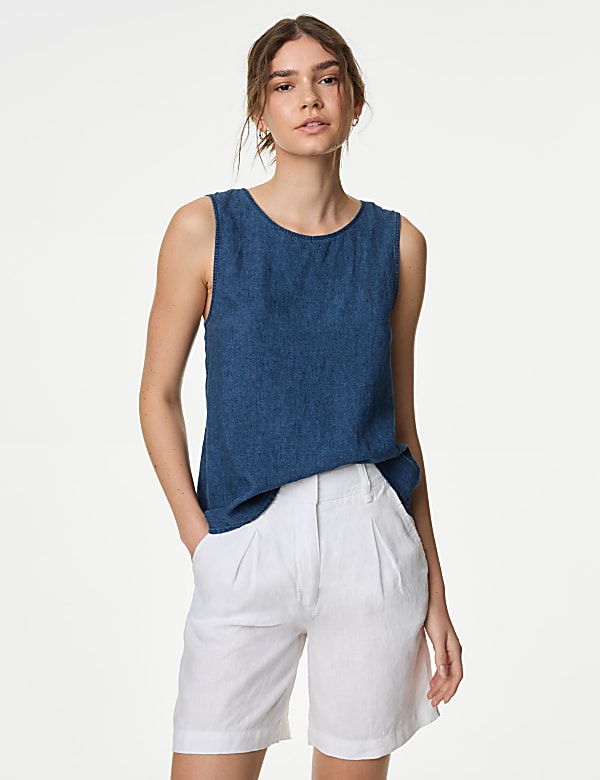 Linen Rich Blouse