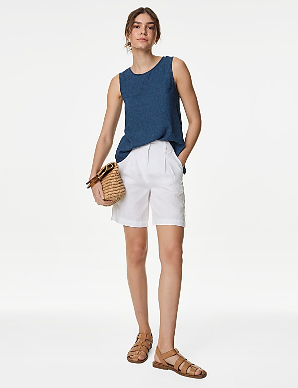 Linen Rich Blouse