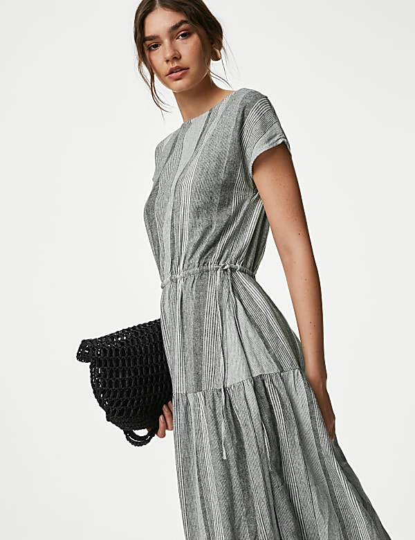 M&s striped dress shop