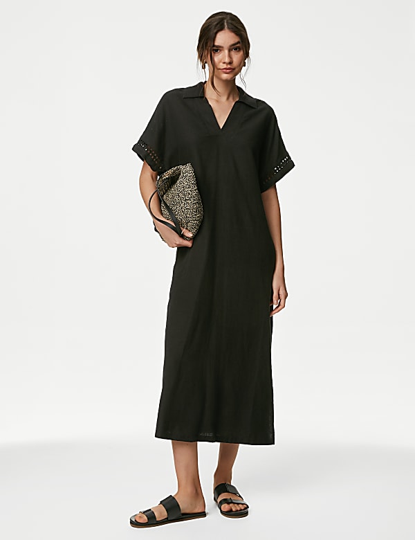 M&s linen dresses outlet