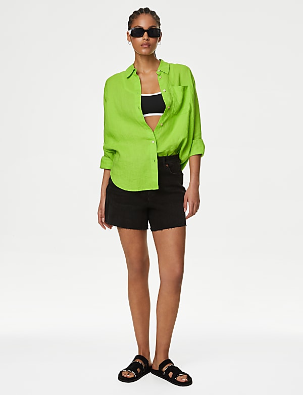 Pure Linen Relaxed Shirt