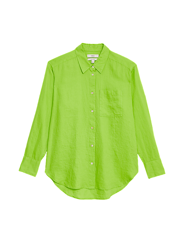 Pure Linen Relaxed Shirt