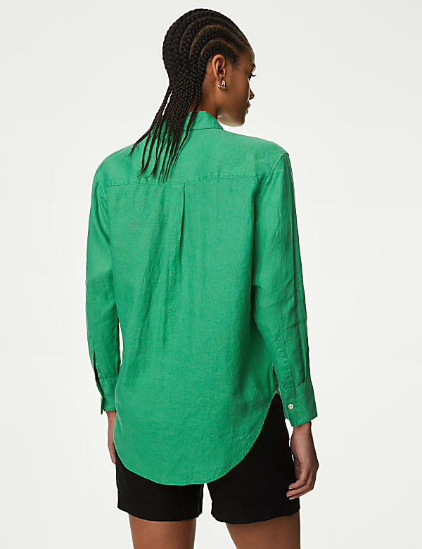 Pure Linen Relaxed Shirt