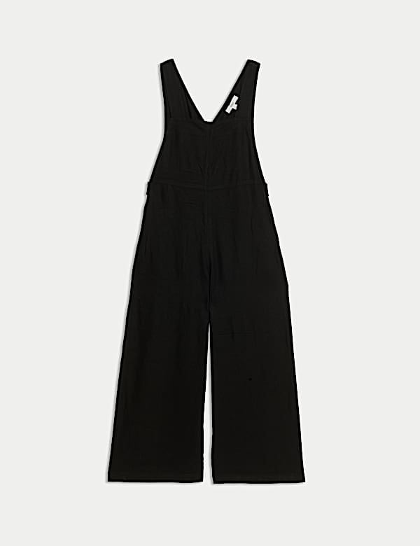 Linen Rich Sleeveless Jumpsuit - GR