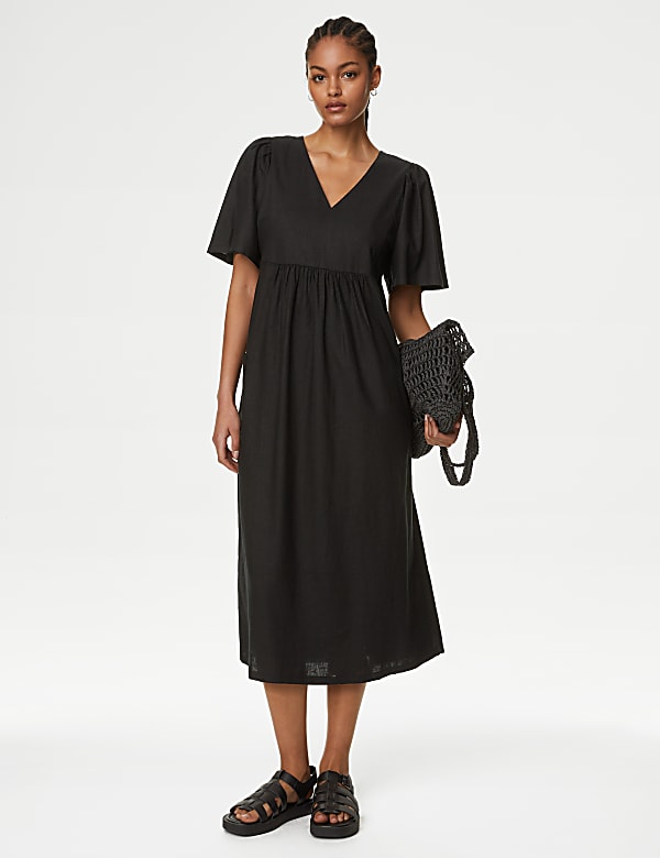 Kimono smock dress top