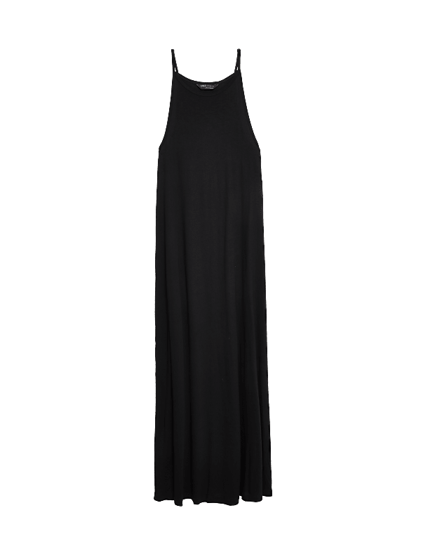 Jersey Halter Neck Midaxi Beach Dress