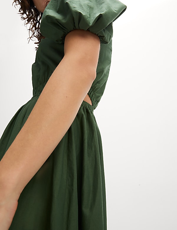Pure Cotton One Shoulder Beach Dress