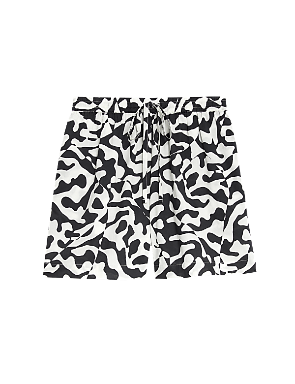 Pure Cotton Printed Beach Shorts