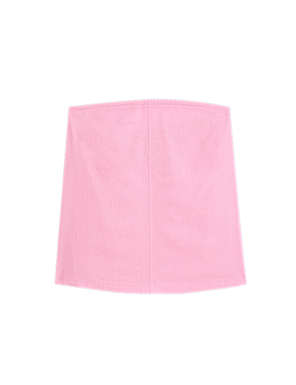 Linen Rich Bandeau Top