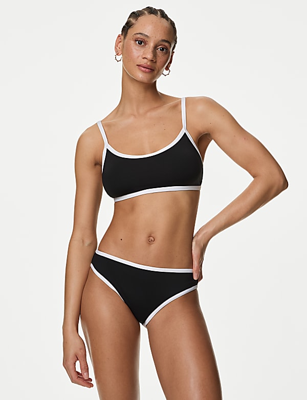 High Leg Bikini Bottoms - AL