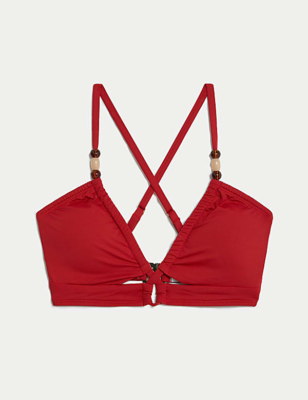 Cut Out Halterneck Bikini Top - AT