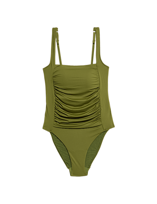 360 Tummy Control Padded Square Neck Swimsuit