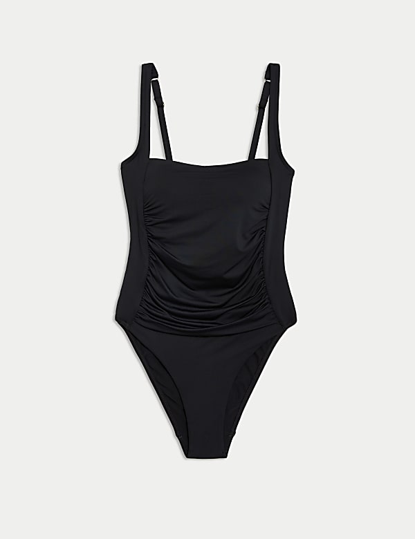 360 Tummy Control Padded Square Neck Swimsuit - AL