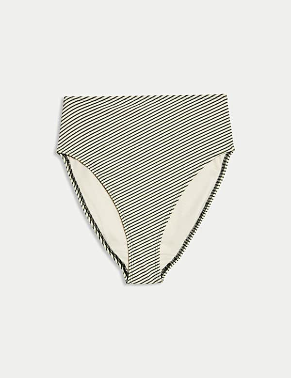 Spodn&iacute; d&iacute;l bikin s vysok&yacute;m pasem a potiskem - CZ