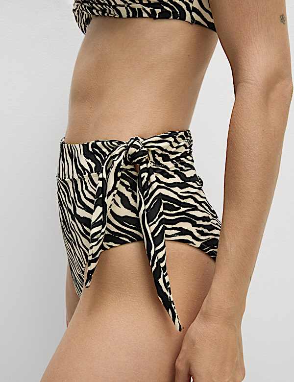 ביקיני חלק תחתון מחטב בגזרה גבוהה - IL