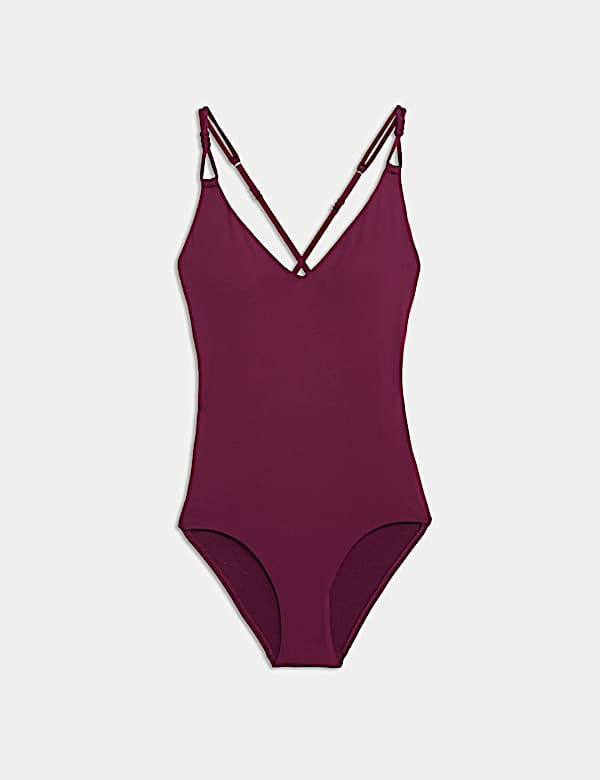 Plunge V-Neck Swimsuit - PL