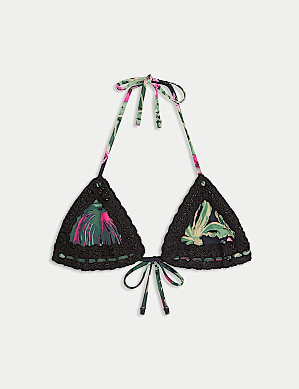 Atasan Bikini Segitiga Bertekstur - ID