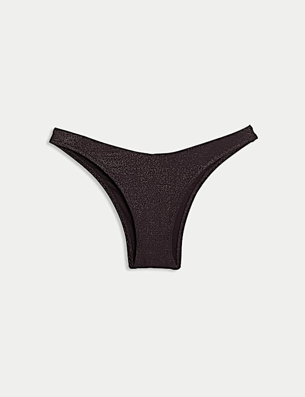 Sheen High Leg Bikini Bottoms - AL