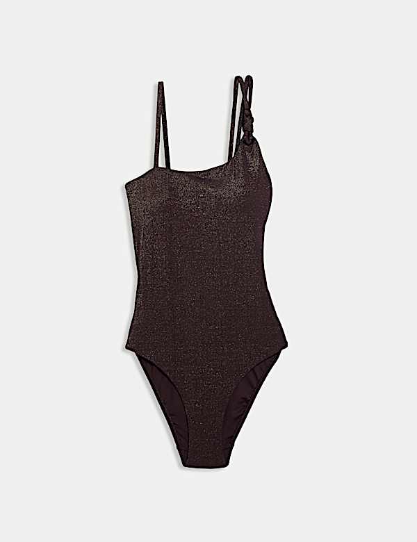 Glitter One Shoulder Swimsuit - GR