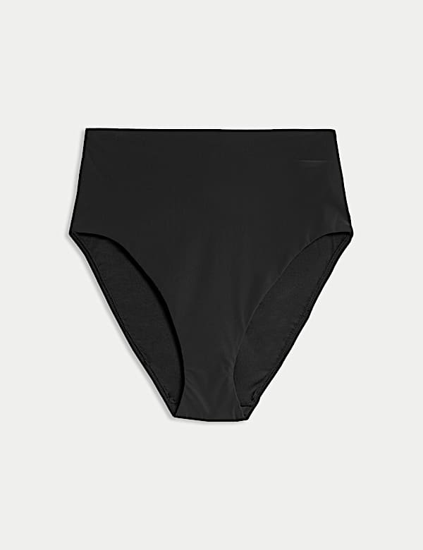 Tummy Control High Waisted Bikini Bottoms