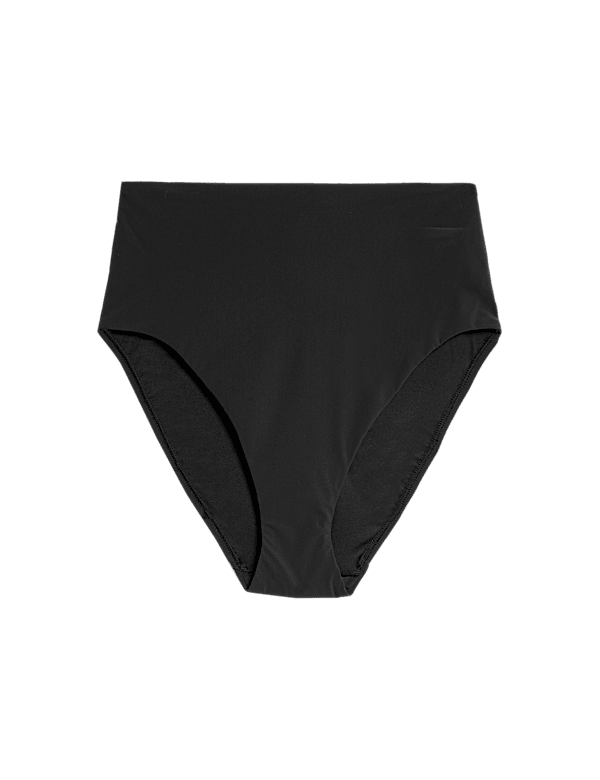 Tummy Control High Waisted Bikini Bottoms