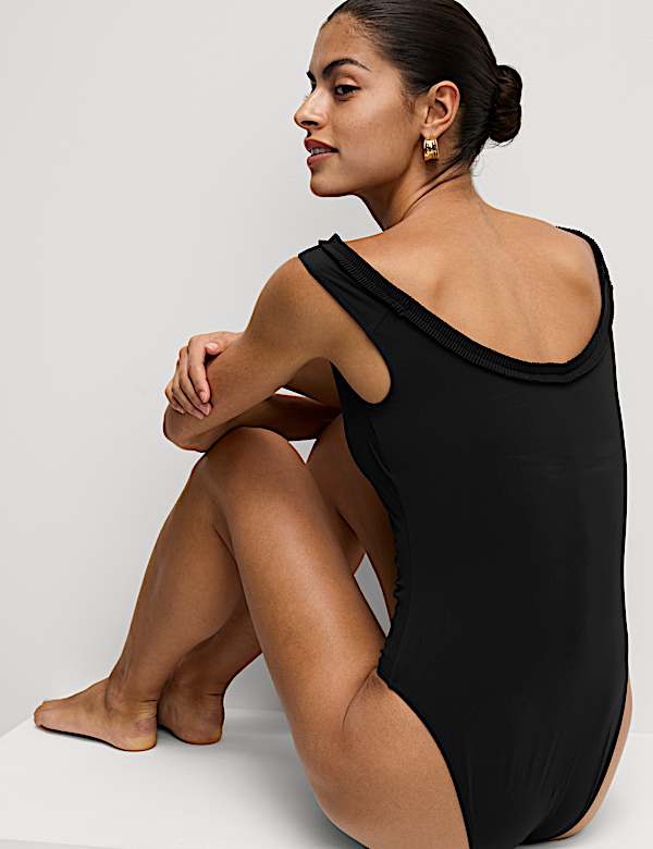 Off-The-Shoulder Swimsuit