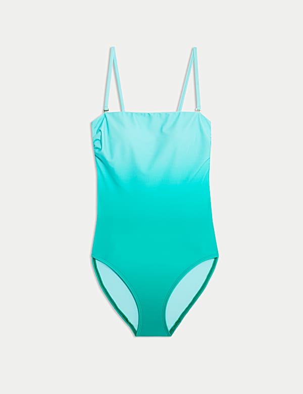 Ombre Bandeau Swimsuit - IT
