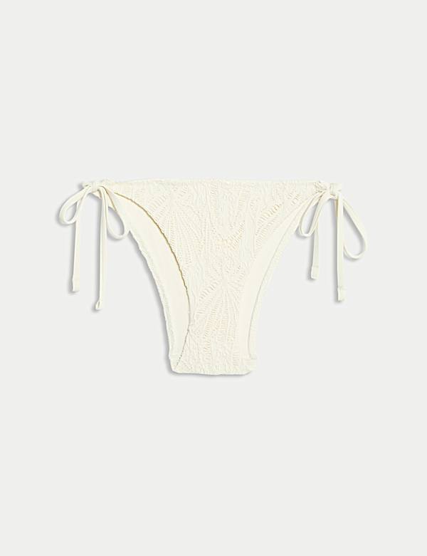 Σλιπ μπικίνι που δένει στο πλάι από ζακάρ - GR