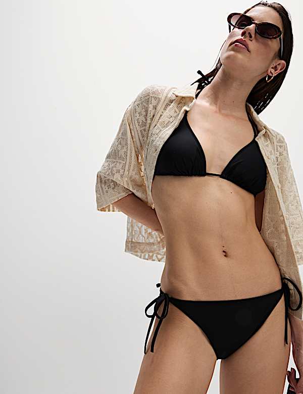 Period Tie Side Bikini Bottoms - DE