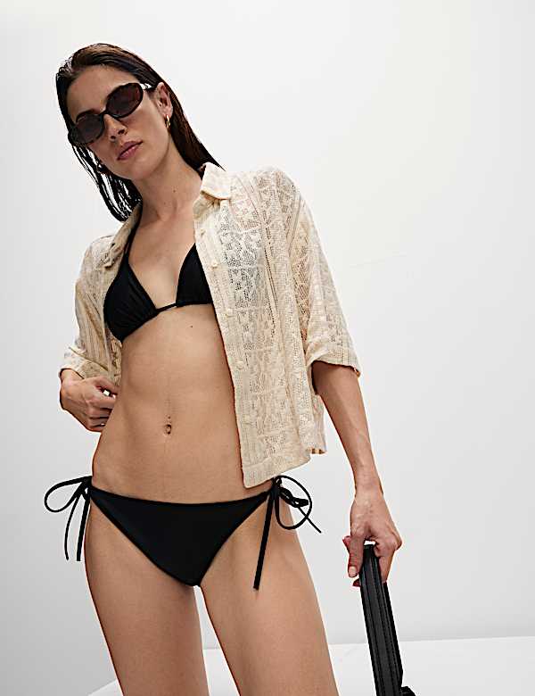 Period Tie Side Bikini Bottoms - DE