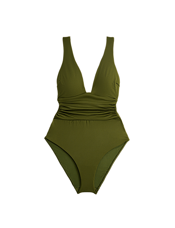 Tummy Control Deep Plunge Swimsuit