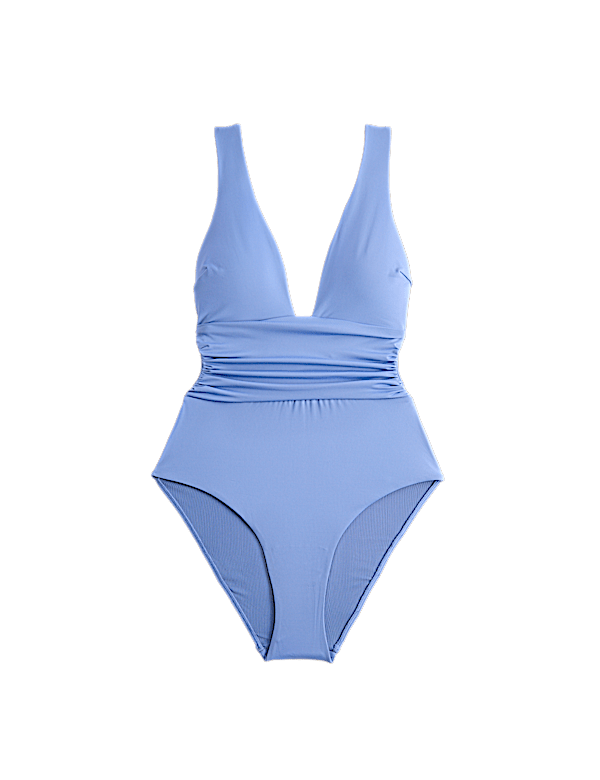 Tummy Control Deep Plunge Swimsuit