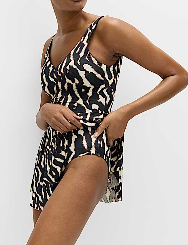 Robe de bain imprim&eacute;e - FR