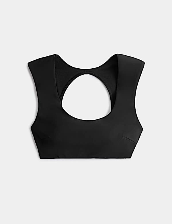 Padded Open Back Detail Bikini Top - RO
