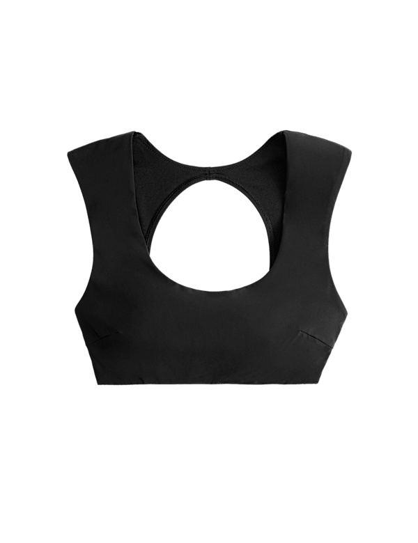 Padded Open Back Detail Bikini Top