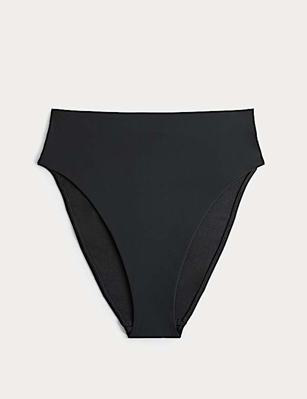Bas de bikini &eacute;chancr&eacute; taille haute - CH