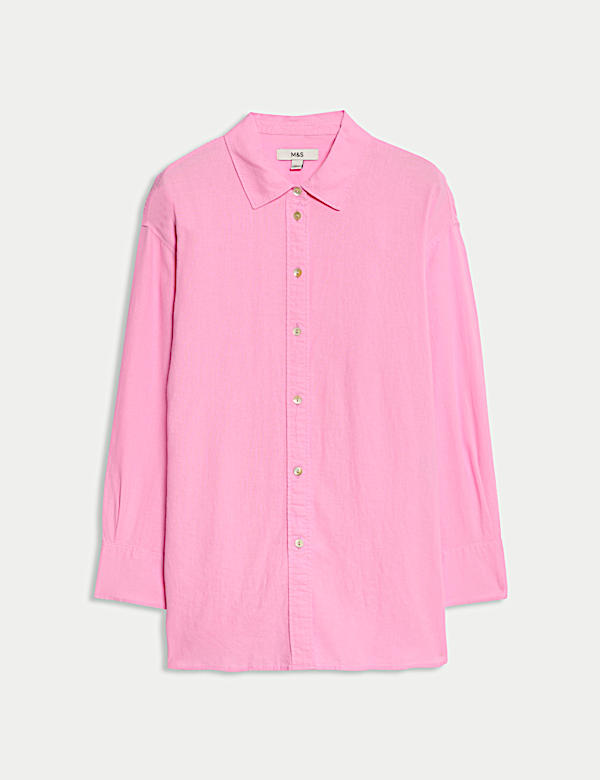 Kemeja Santai Dengan Linen - ID