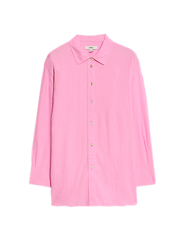 Linen Rich Relaxed Shirt