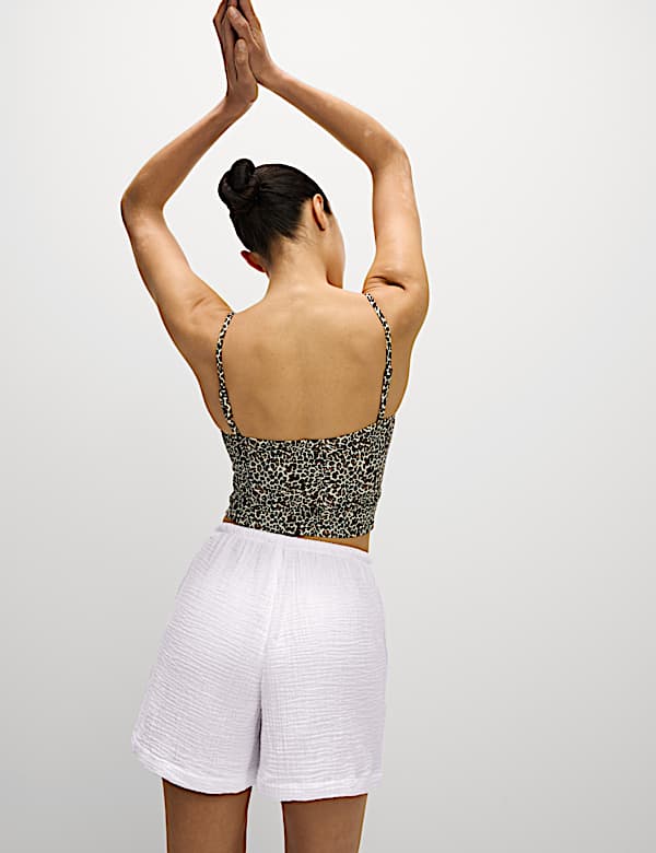 Strandshorts aus reiner Baumwolle - DE