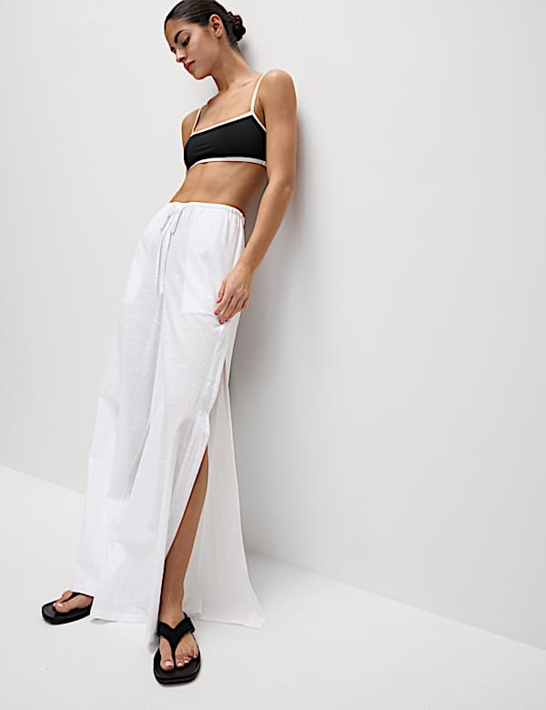 Pure Cotton Beach Trousers - VN