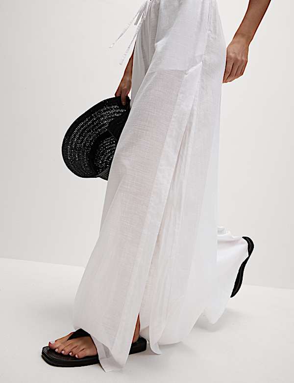 Pure Cotton Beach Trousers - VN