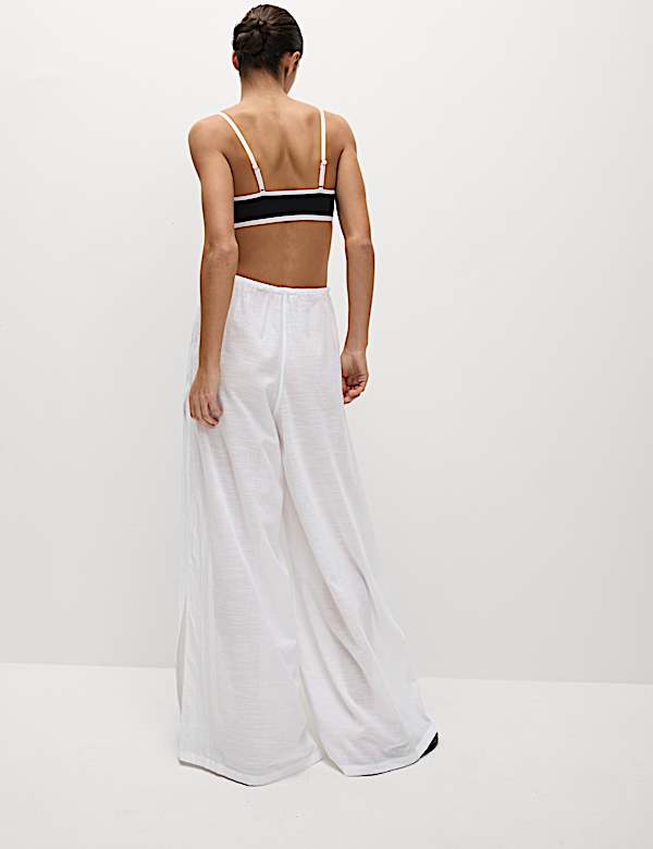 Pure Cotton Beach Trousers - VN