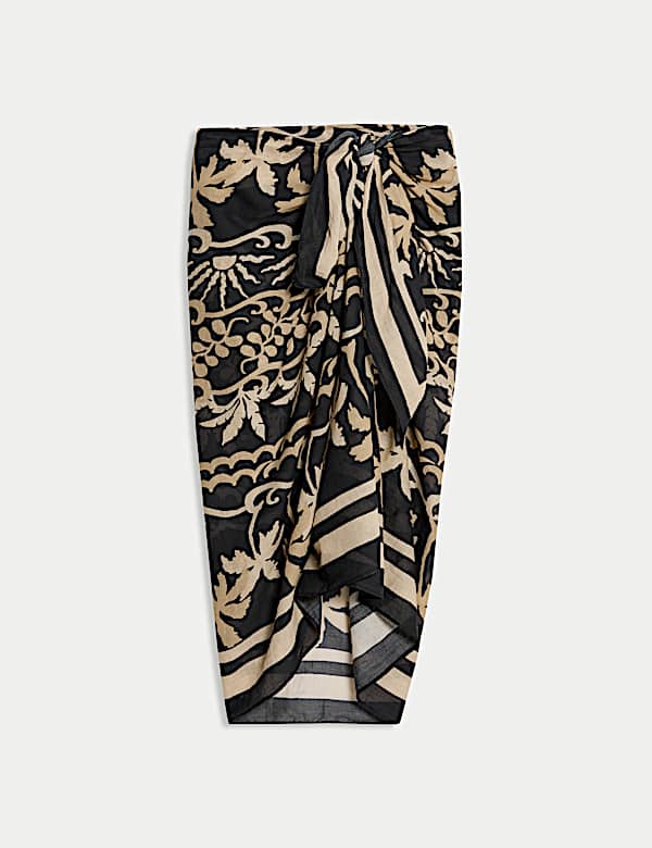 Pure Cotton Printed Sarong - CN