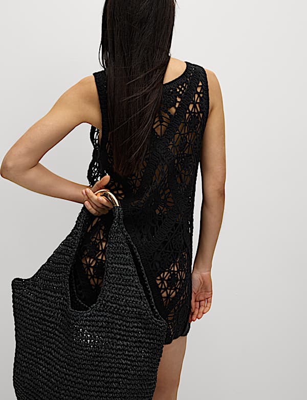 Gaun Pantai Bahan Katun - ID